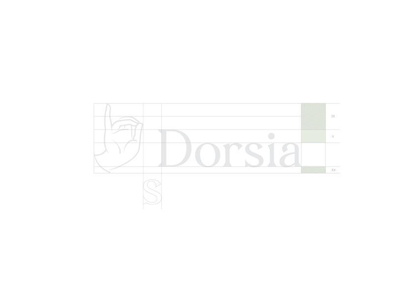 Dorsia Brand Identity brand brand identity branding design guidelines logo travel app