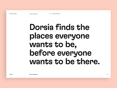 Dorsia Brand Guidelines