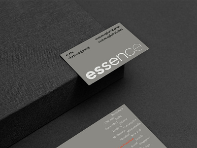 essence business card