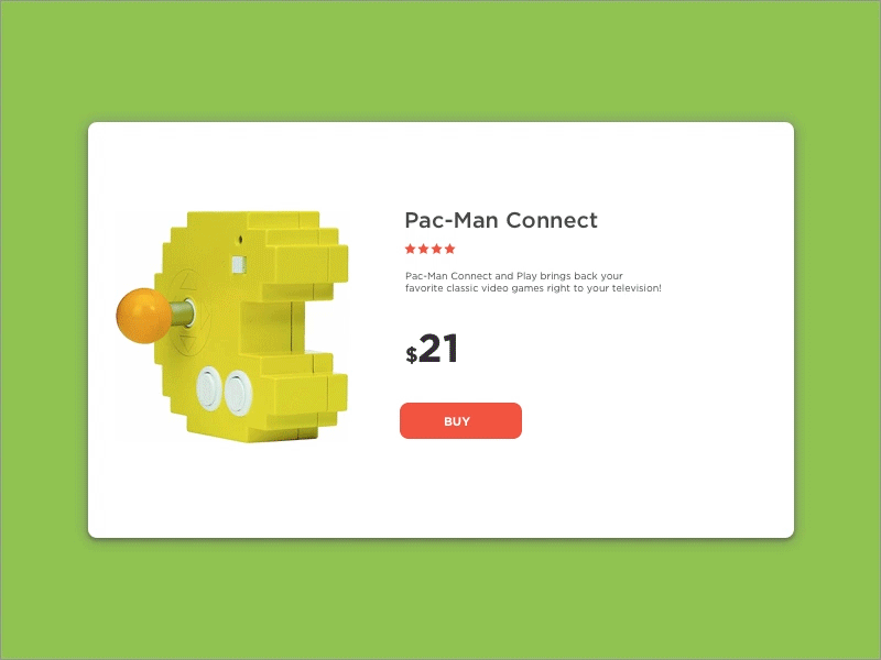 Daily UI #002 Credit Card Payment card ui creditcard dailyui motion pacman payment pixel shopping web card