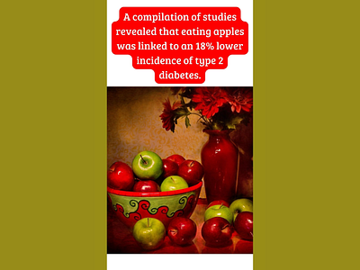 Eating Apples Lower Incidence Of Type 2 Diabetes