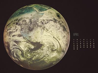 Space Calendar april calendar collage heroic condensed planet space