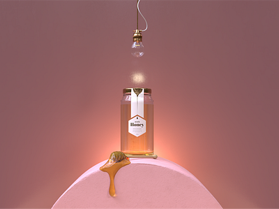 Honey - 3D template