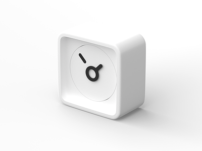 Analog 3D Clock 3d alarm clock render time vectary