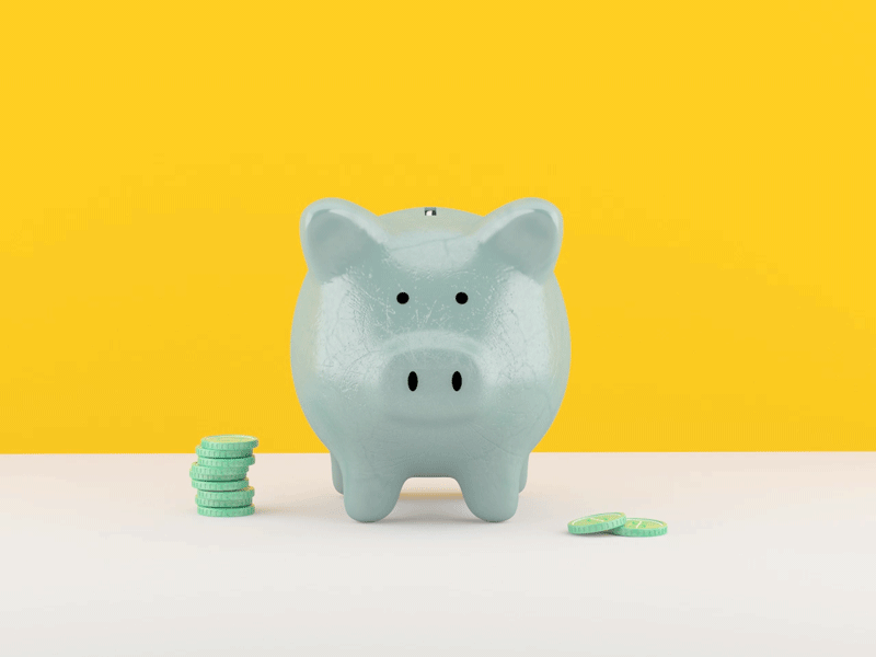 FSA Piggy bank by Jisoo Sim on Dribbble