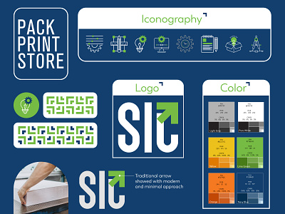 SIC | Brand Identity adobe brand identity branding design design agency graphic design iconography identity illustration illustrator logo typography vector