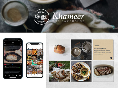Khameer - The Bakehouse design graphic design social media design