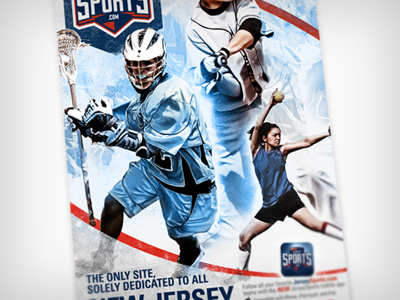 Jersey Sports Promo local sports poster print sports