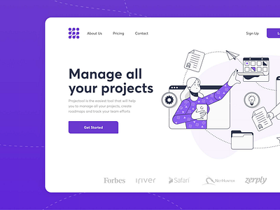 PMS Landing Page UI UX Design | Unbounce