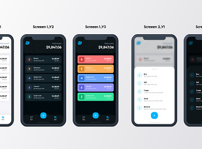 Bot Coin Crypto trading App Design app bihance card clean coin components crypto crypto currency design system interface minimal nft payment price trade trading ui uiux wallet web app