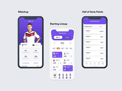 Sport Mobile Application appui branding clean concept design figma fitness football interface minimal mobile mobile design product design social sport sport app ui uiux ux