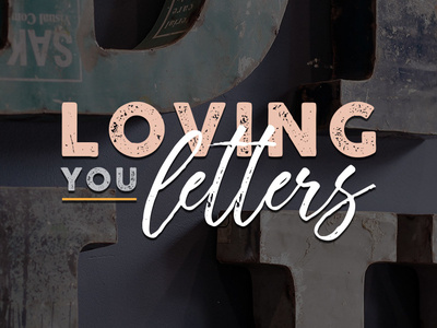 Loving You Letters Brand Development