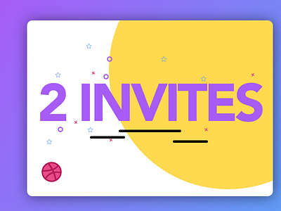 2 Dribble Invites Giveaway beplayer drafts dribbble invites twoinvites