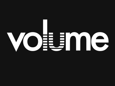 Volume Logo Experiment branding experiment letter logo logotype symbol volume