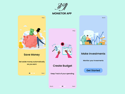 Daily UI Challenge: Onboarding screen daily design daily ui design design ui ui design uiux ux
