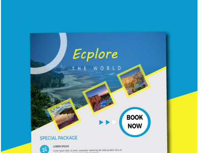 Travel Flyer Design branding brochure design flyer flyer design graphic design leaflet logo poster travle flyer