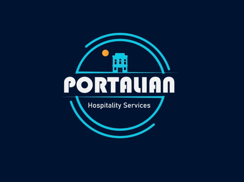 Portalian Logo graphic design logo logo design minimal professional