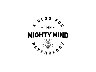 The Mighty Mind White logo