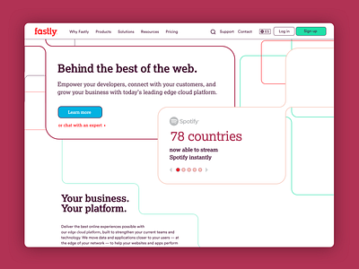 Fastly Homepage