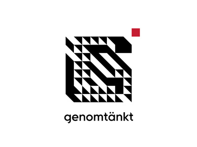 Genomtänkt logo results thinking process