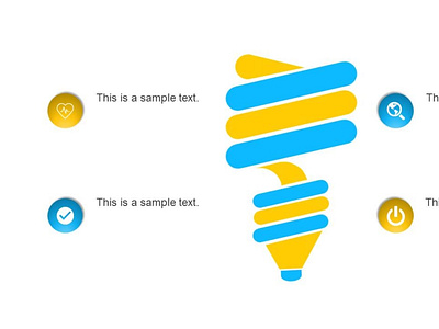 Four steps infograohics