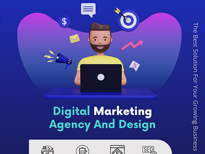 Digital Marketing Agency Banner Design