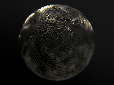 Curl noise makes my head spin 3d c4d cinema4d houdini octanerender