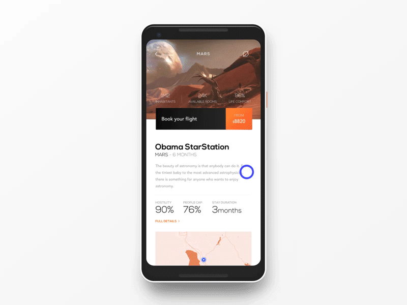 🌔 SPACED Travel App #2