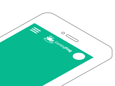 Gaming Frog 1st Prototype app design logo design prototype ui uiux work in progress