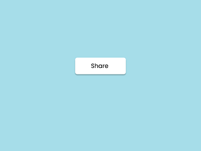Social Share button blue graphic design simple social share button ui white