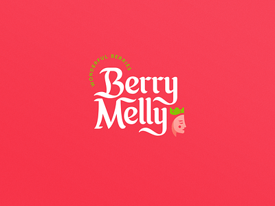 Berry Melly berries logo berry melly brand design brand studio branding guadalajara illustration lettering lettermark logo logodesign logotype logotype designer logotypes queen queen logo wordmark