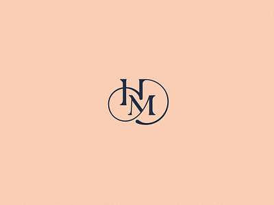 HM Monogram branding hm hm letters identity lettering lettermark letters logodesign logotype makeup monogram