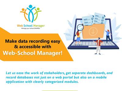 Make data recording easy & accessible with Web-School Manager!