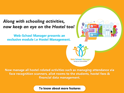 Along with schooling activities, now keep an eye on the Hostel!