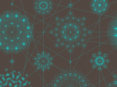 Geometric Pattern geometric linear pattern snowflake