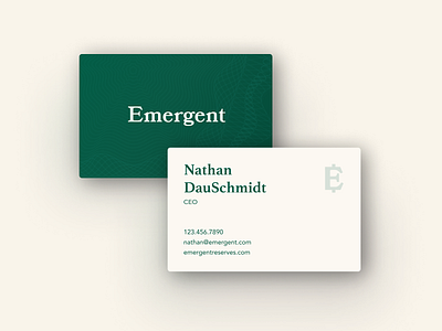 Emergent Reserves Business Cards