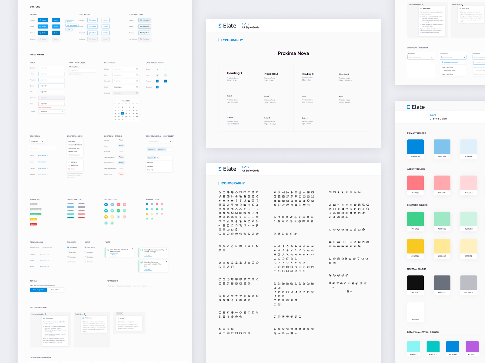 Elate - Design System by Charlee (Walker) Alexeev for Emerald on Dribbble