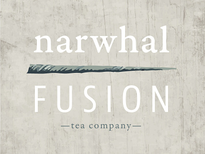 Narwhal Fusion Tea Company Branding