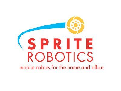 Sprite Robotics Logo and Branding branding colors home logo mobile motion office primary robot robotics sprite wheel