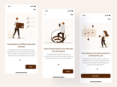 Mobile App - Onboarding Screens