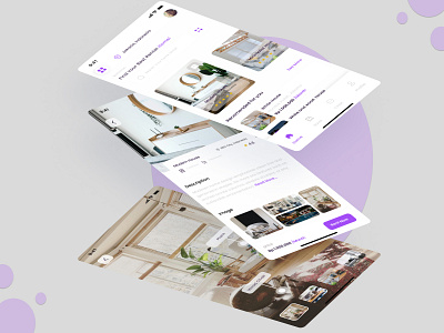 Rental Home -Mobile App -UI/UX Design adobe xd app design design figma graphic design ui uiux user interface ux