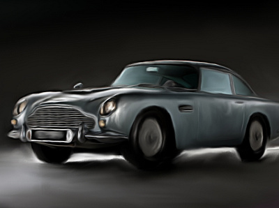 Aston Martin Digital Art