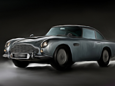 Aston Martin Digital Art