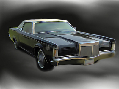 Rolls Royce Old Model Digital ART