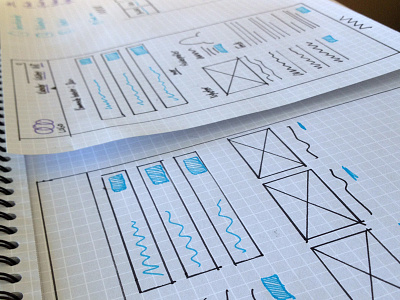 Project Events wireframes