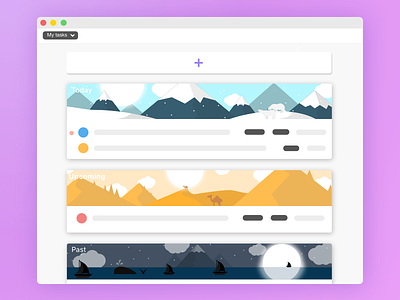 Hey dribbble! collaboration enviornment flat material task task management web web app
