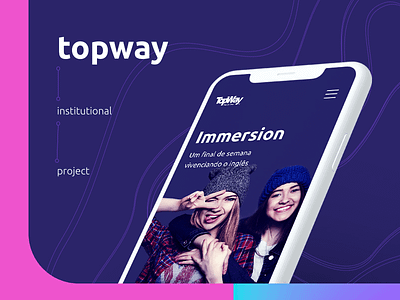 Topway Institutional Project design icon illustration topway ui ux vector web
