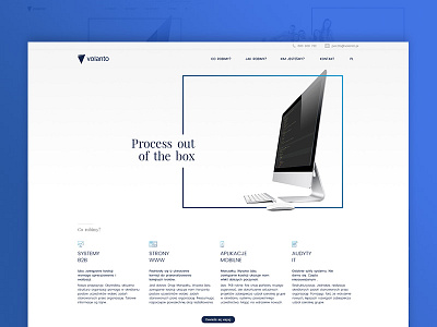Volanto - redesign concept redesign volanto web design website