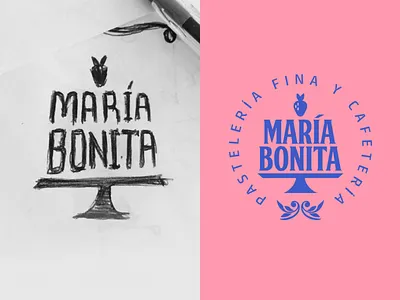 Maria bonita brandingveracruz formula creativa formulacreativa logodesign logodesigner logodesigners logoprocess logoprocesso logos logosai logosketch logosveracruz logotiposveracruz logotype logoveracruz process sketches sketching