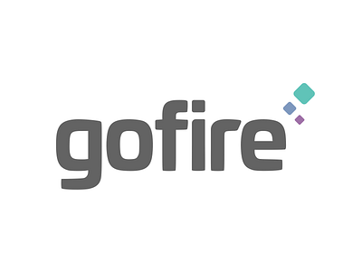 GoFire Logo cannabis colorado health healthcare logo medical startup tech